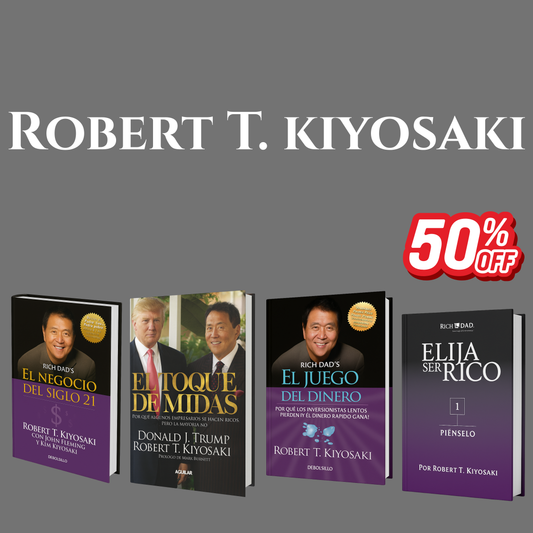 Todo de Robert Kiyosaki (8 Libros en 1 Paquete)