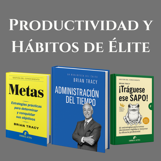 Productividad y Hábitos de Élite (4 Libros en 1 Paquete) E-BOOK