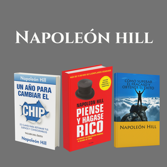Todo de Napoleón Hill (4 libros en 1 Paquete) E-BOOK
