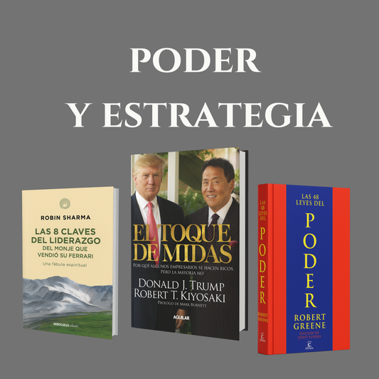 Poder y Estrategia (3 Libros en 1 Paquete) E-BOOK