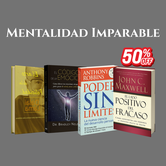 Mentalidad Imparable (4 Libros en 1 Paquete)
